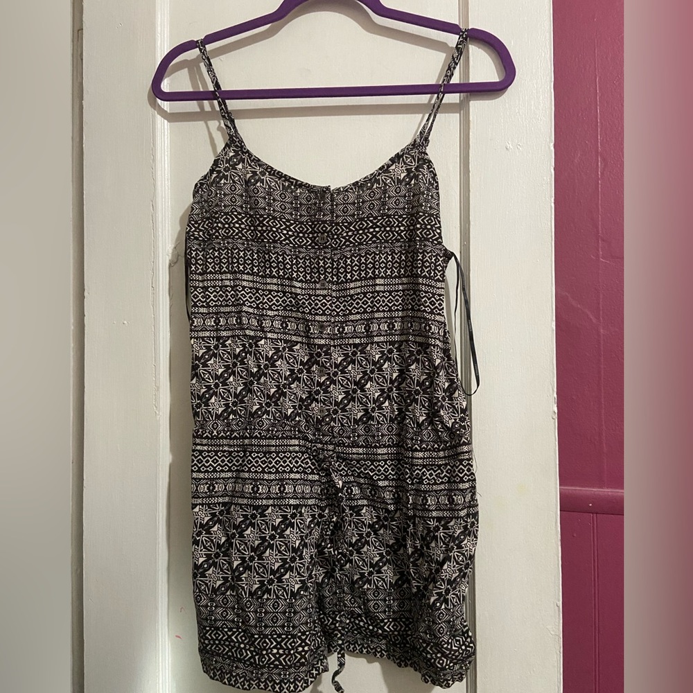 Forever 21 Tribal Print Romper Size: Medium
